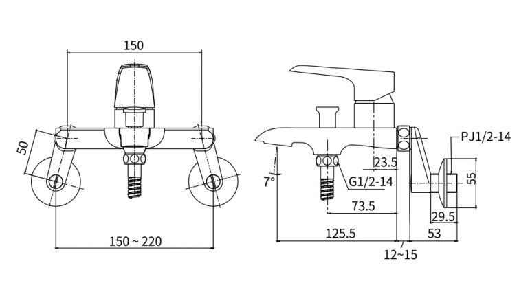 Sen tắm nóng lạnh AM 7000 N